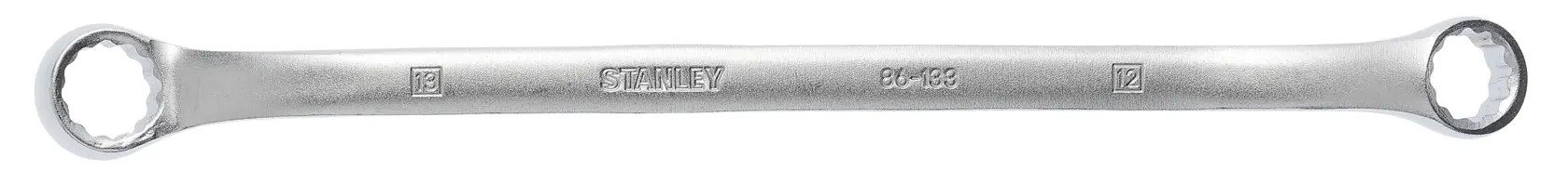 Llave estrella STANLEY 86-133, acabado plateado, el producto se muestra plano sobre fondo blanco.